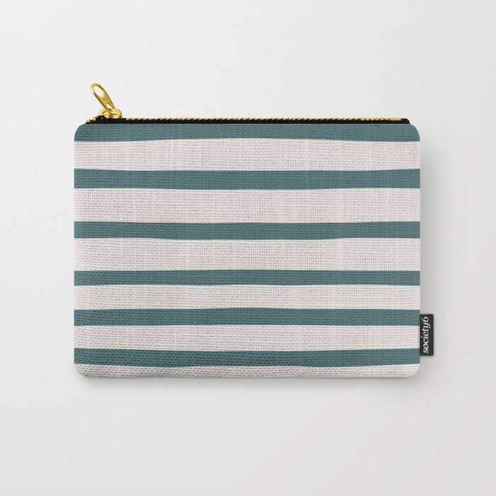 Evergreen Stripes Carry All Pouch Gallery Image 1