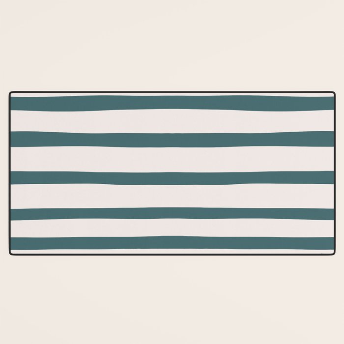 Evergreen Stripes Desk Mat Gallery Image 3