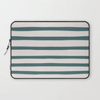 Evergreen Stripes Laptop Sleeve Gallery Image 1