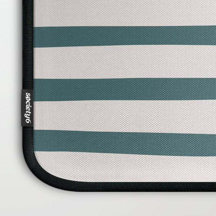 Evergreen Stripes Laptop Sleeve Gallery Image 3