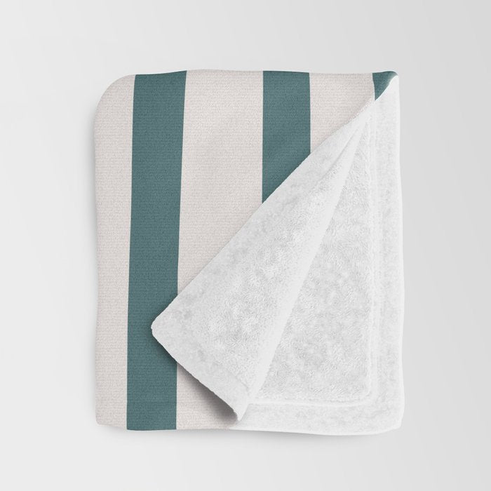 Evergreen Stripes Throw Blanket Gallery Image 3