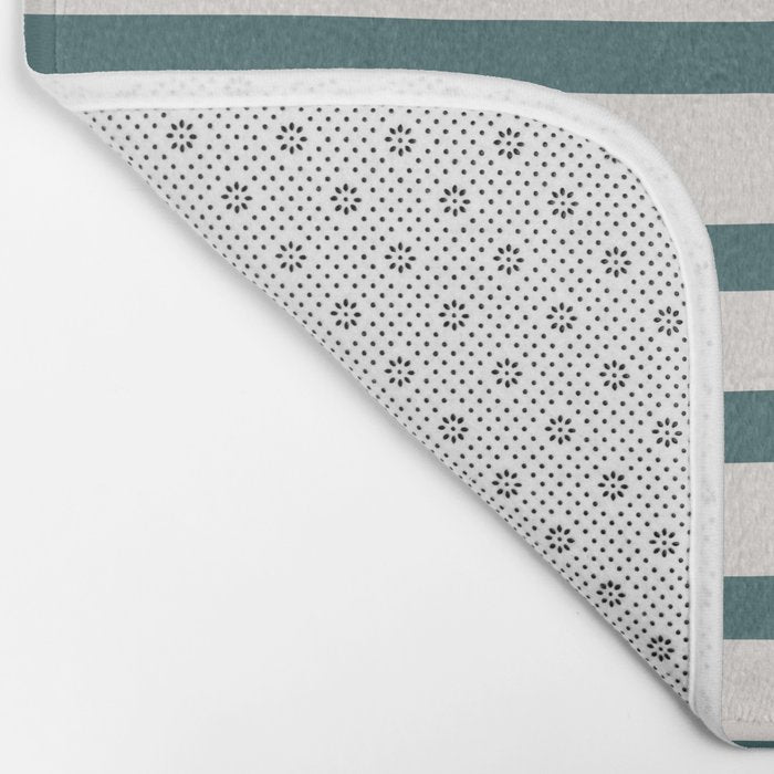 Evergreen Stripes Bath Mat Gallery Image 2