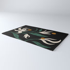 Abstract Floral Rug Gallery Image 3