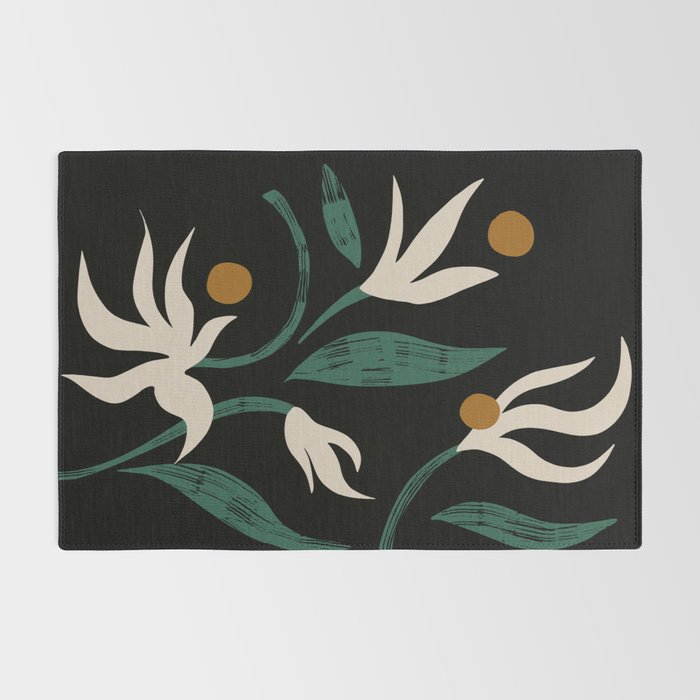 Abstract Floral Rug Gallery Image 2