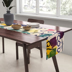 Urban Graffiti Paper Street Art Table Runner Gallery Image 2