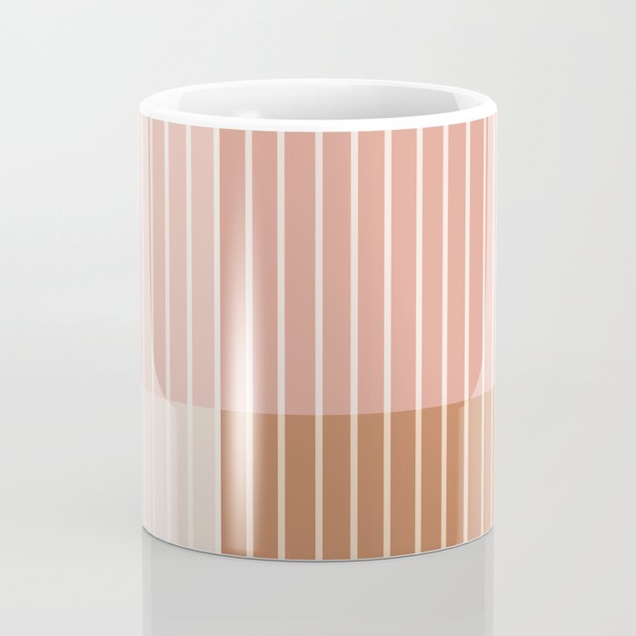 Color Block Line Abstract XVI Coffee Mug Gallery Image 4