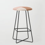 Color Block Line Abstract XVI Stool Gallery Image 1