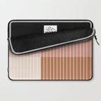 Color Block Line Abstract XVI Laptop Sleeve Gallery Image 2