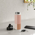 Color Block Line Abstract XVI Water Bottle Gallery Image 4
