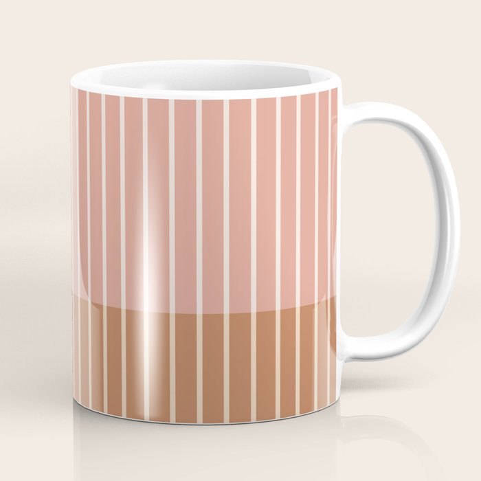 Color Block Line Abstract XVI Coffee Mug Gallery Image 1