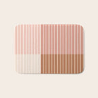 Color Block Line Abstract XVI Bath Mat Gallery Image 1