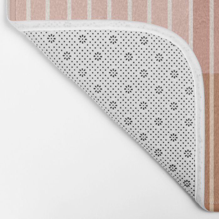 Color Block Line Abstract XVI Bath Mat Gallery Image 2