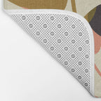 cut out leaves minimal Bath Mat Gallery Image 2
