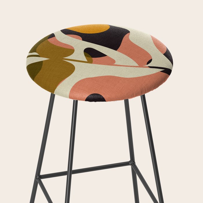 cut out leaves minimal Stool Gallery Image 2