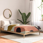 cut out leaves minimal Comforter Gallery Image 2