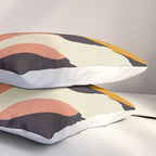 cut out leaves minimal Pillow Sham Gallery Image 3