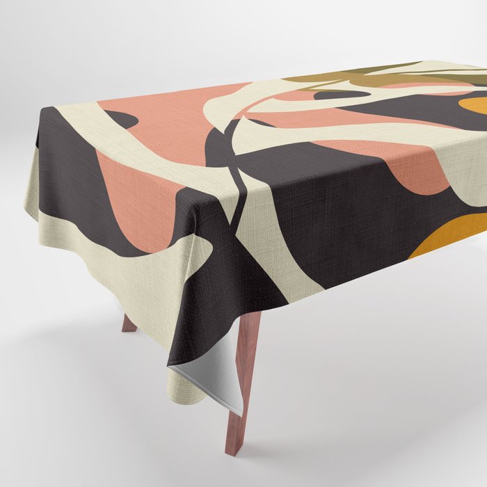 cut out leaves minimal Tablecloth Gallery Image 1