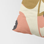 cut out leaves minimal Pillow Sham Gallery Image 4