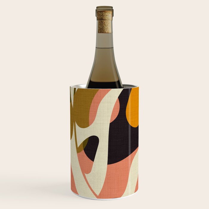 cut out leaves minimal Wine Chiller Gallery Image 1