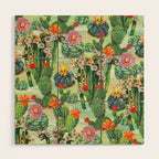 Cactus Desert - GBG Wood Wall Art Gallery Image 1