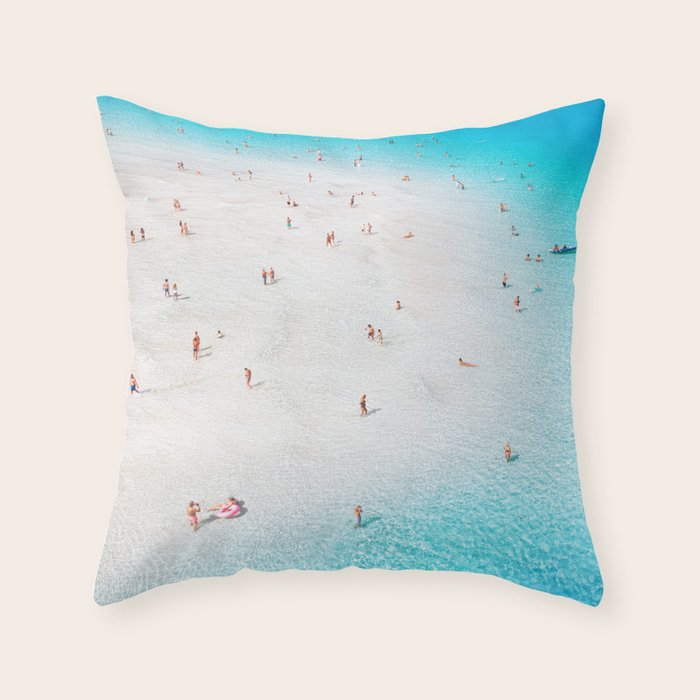 Beach Daydream Throw Pillow Gallery Image 6