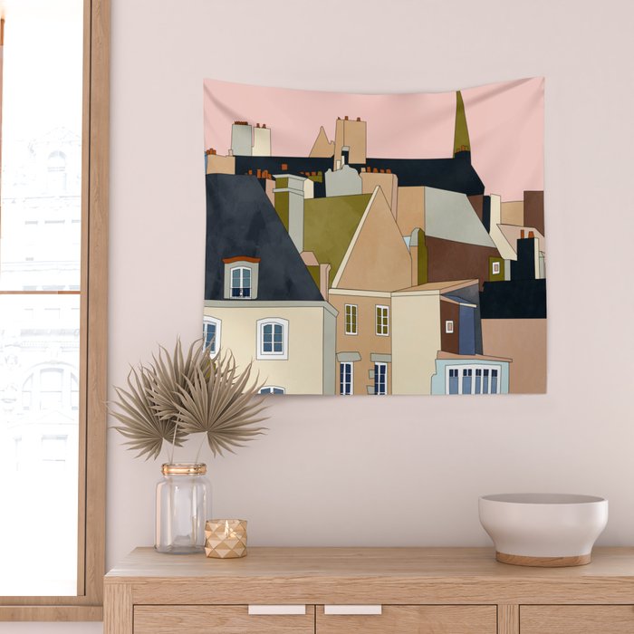 Saint Malo Wall Tapestry Gallery Image 2
