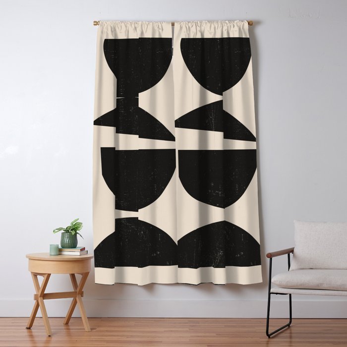 Geometry in Balance Window Curtain Gallery Image 1