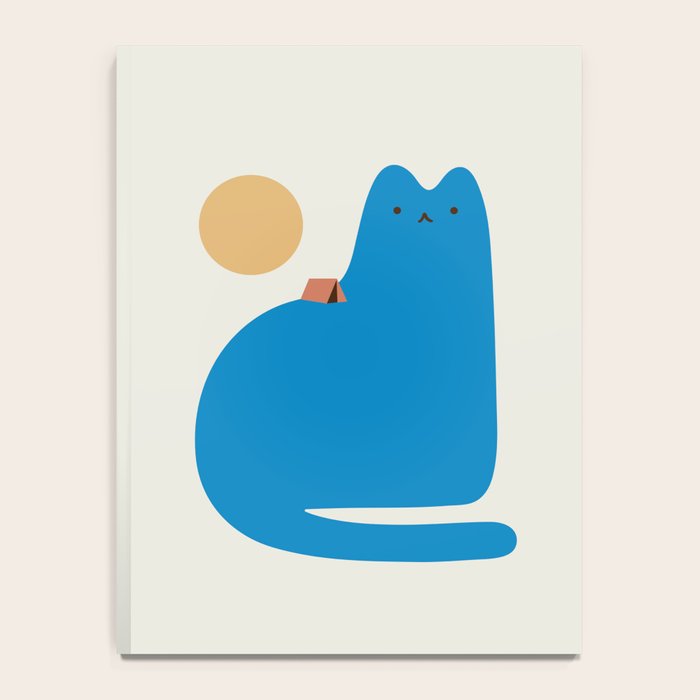 Cat Landscape 118B: Purrfect Campsite B Notebook Gallery Image 4