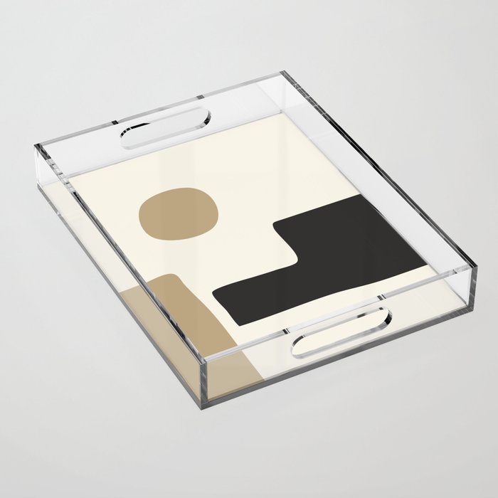 abstract minimal 49 Acrylic Tray Gallery Image 1