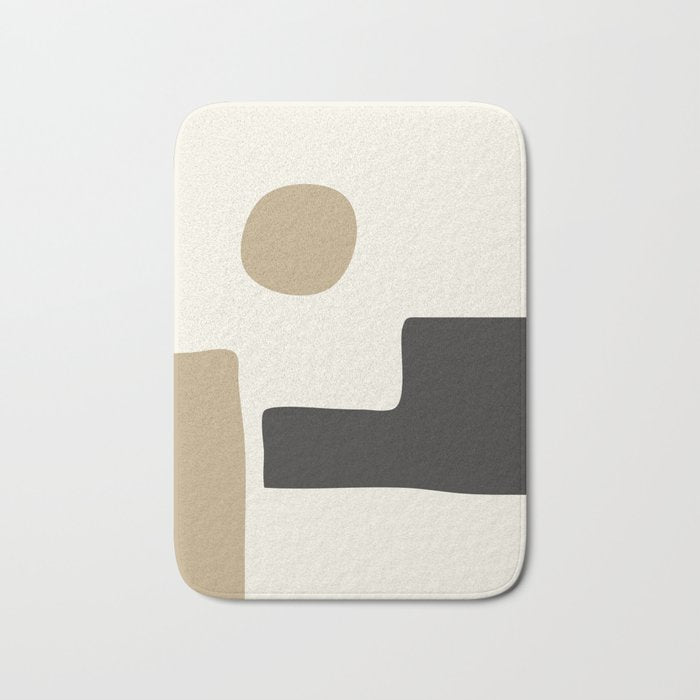 abstract minimal 49 Bath Mat Gallery Image 1