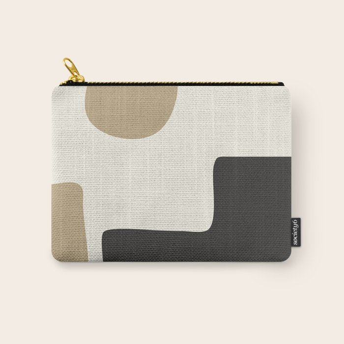 abstract minimal 49 Carry All Pouch Gallery Image 1