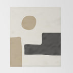 abstract minimal 49 Throw Blanket Gallery Image 2