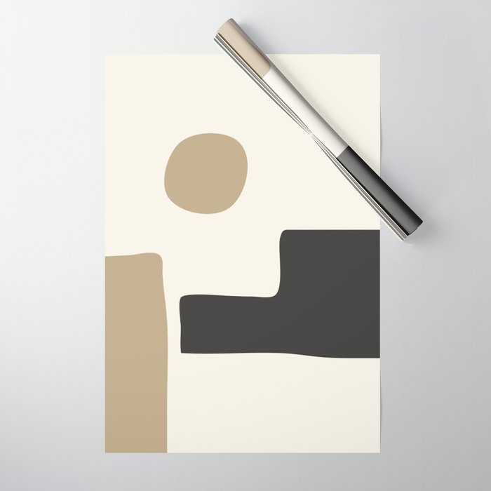 abstract minimal 49 Wrapping Paper Gallery Image 1