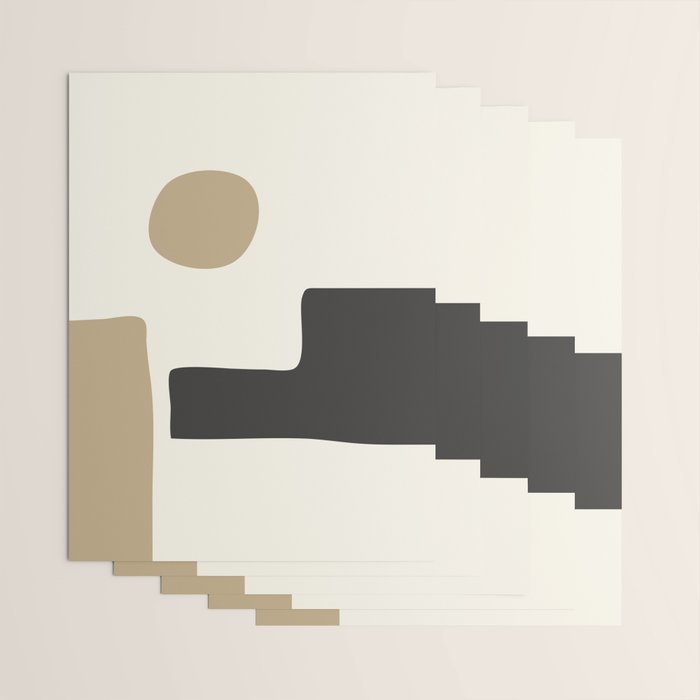abstract minimal 49 Wrapping Paper Gallery Image 3