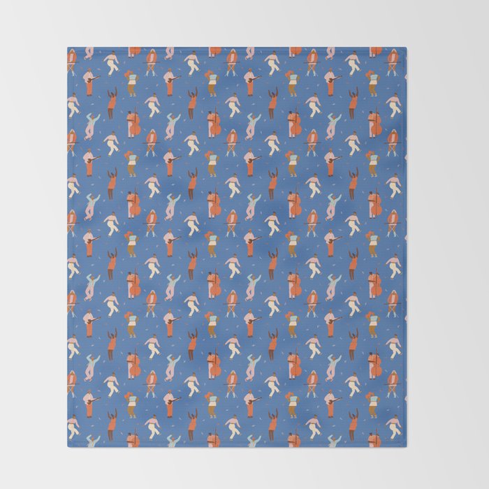 All Night Dance Party Throw Blanket Gallery Image 2