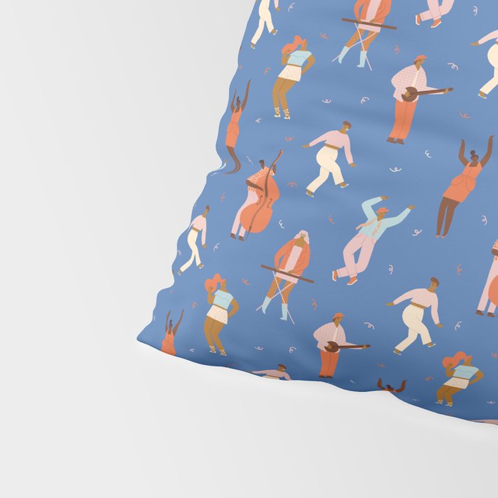All Night Dance Party Pillow Sham Gallery Image 4
