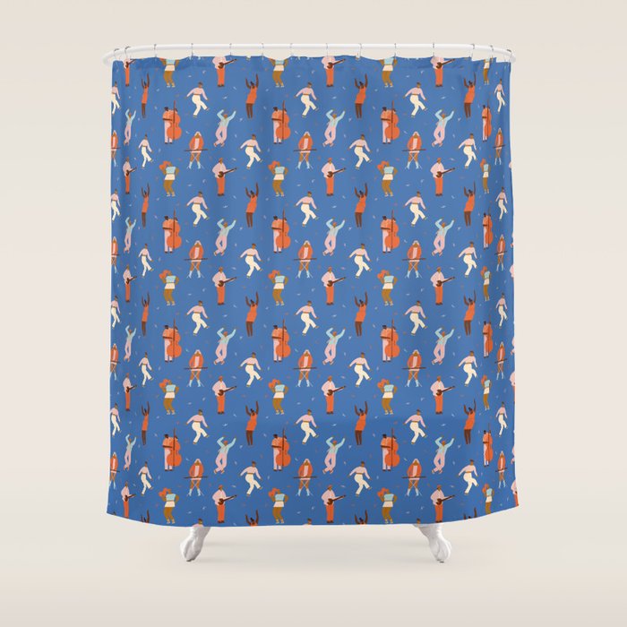 All Night Dance Party Shower Curtain Gallery Image 1