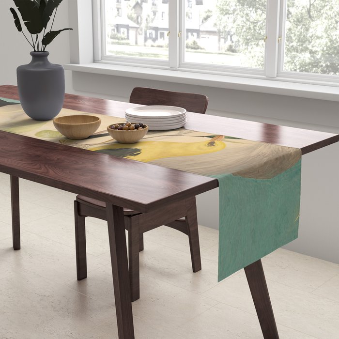 Woman and Birds Table Runner Gallery Image 2