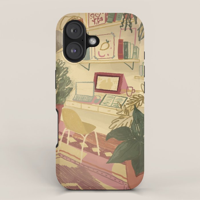 Cozy Desk Vibes iPhone Case Gallery Image 1