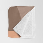 Abstraction_Balance_Round_Bohemian_Shape_Minimalism_001 Throw Blanket Gallery Image 3