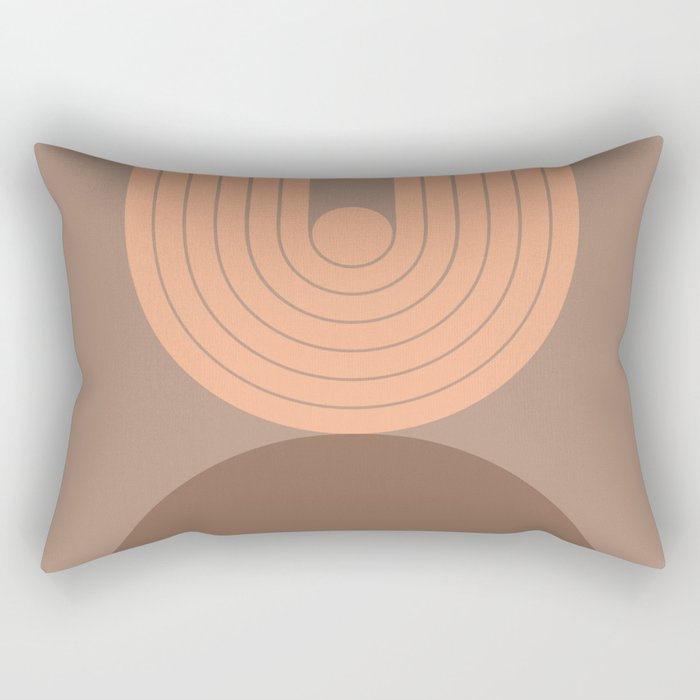 Abstraction_Balance_Round_Bohemian_Shape_Minimalism_001 Rectangular Pillow Gallery Image 2