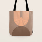 Abstraction_Balance_Round_Bohemian_Shape_Minimalism_001 Tote Bag Gallery Image 1