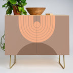 Abstraction_Balance_Round_Bohemian_Shape_Minimalism_001 Credenza Gallery Image 1