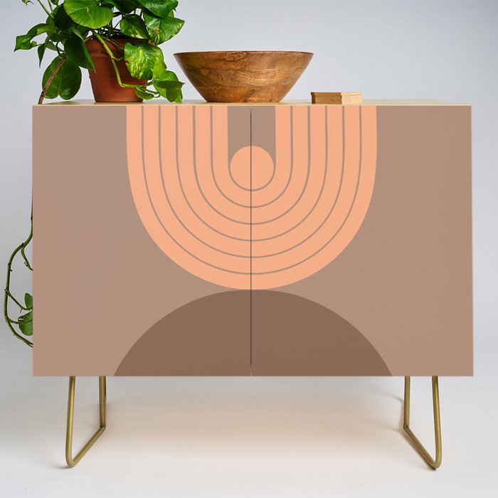 Abstraction_Balance_Round_Bohemian_Shape_Minimalism_001 Credenza Gallery Image 1