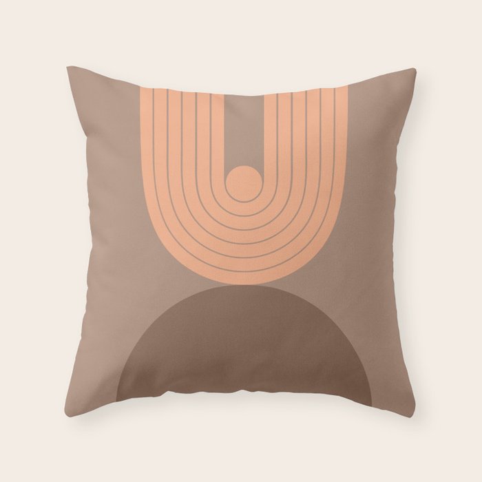 Abstraction_Balance_Round_Bohemian_Shape_Minimalism_001 Throw Pillow Gallery Image 6