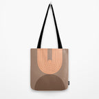 Abstraction_Balance_Round_Bohemian_Shape_Minimalism_001 Tote Bag Gallery Image 2