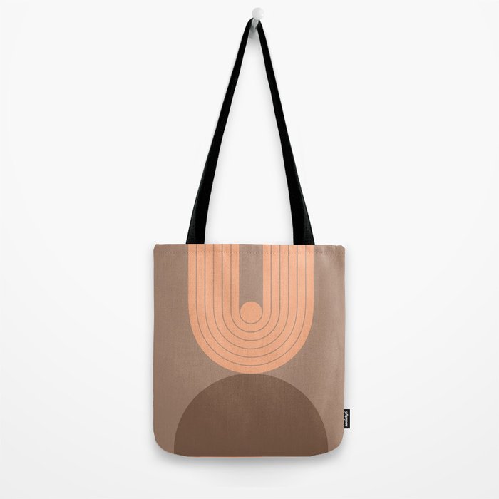 Abstraction_Balance_Round_Bohemian_Shape_Minimalism_001 Tote Bag Gallery Image 2