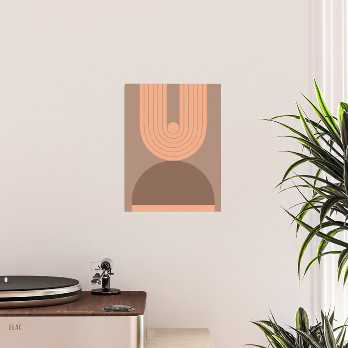 Abstraction_Balance_Round_Bohemian_Shape_Minimalism_001 Poster Gallery Image 2