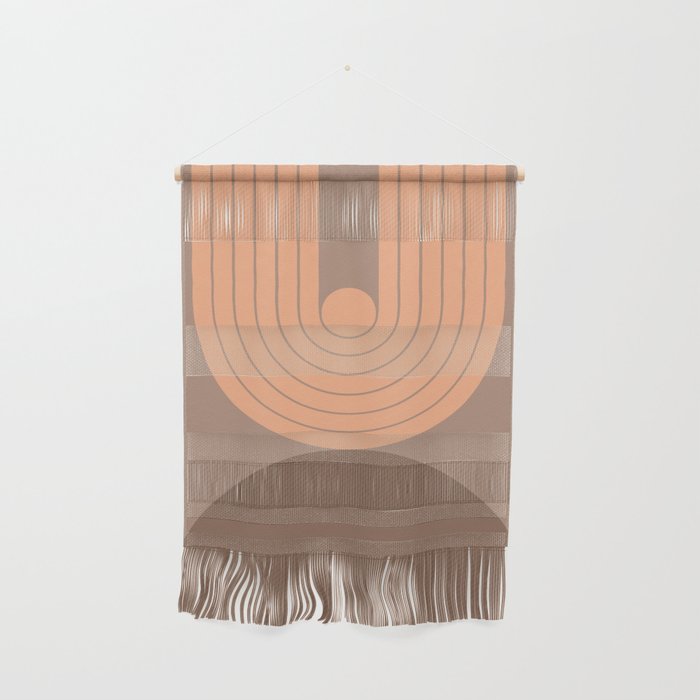 Abstraction_Balance_Round_Bohemian_Shape_Minimalism_001 Wall Hanging Gallery Image 1