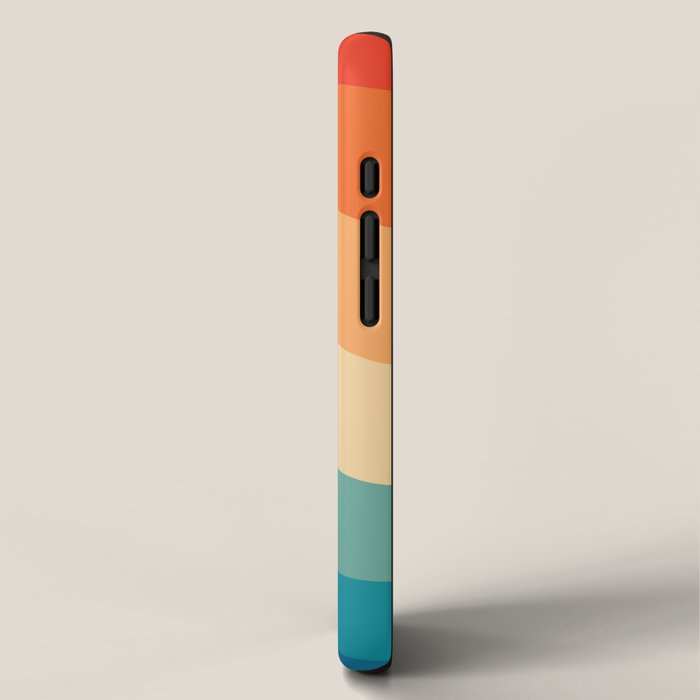 Retro 70s Rainbow iPhone Case Gallery Image 2